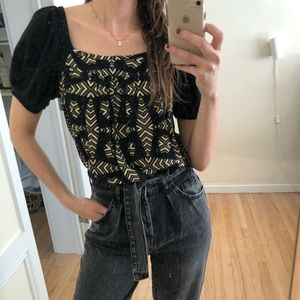 Anthropologie Maeve Blouse Top